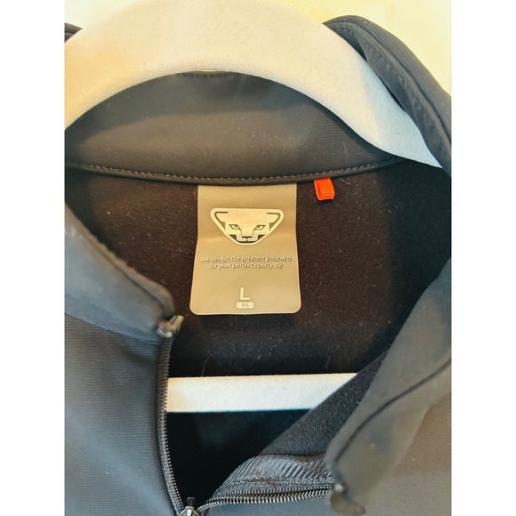 Dynafit Womens Size L Black Full Zip Softshell Full Zip Fleece Lined Jacket - Picture 4 of 5